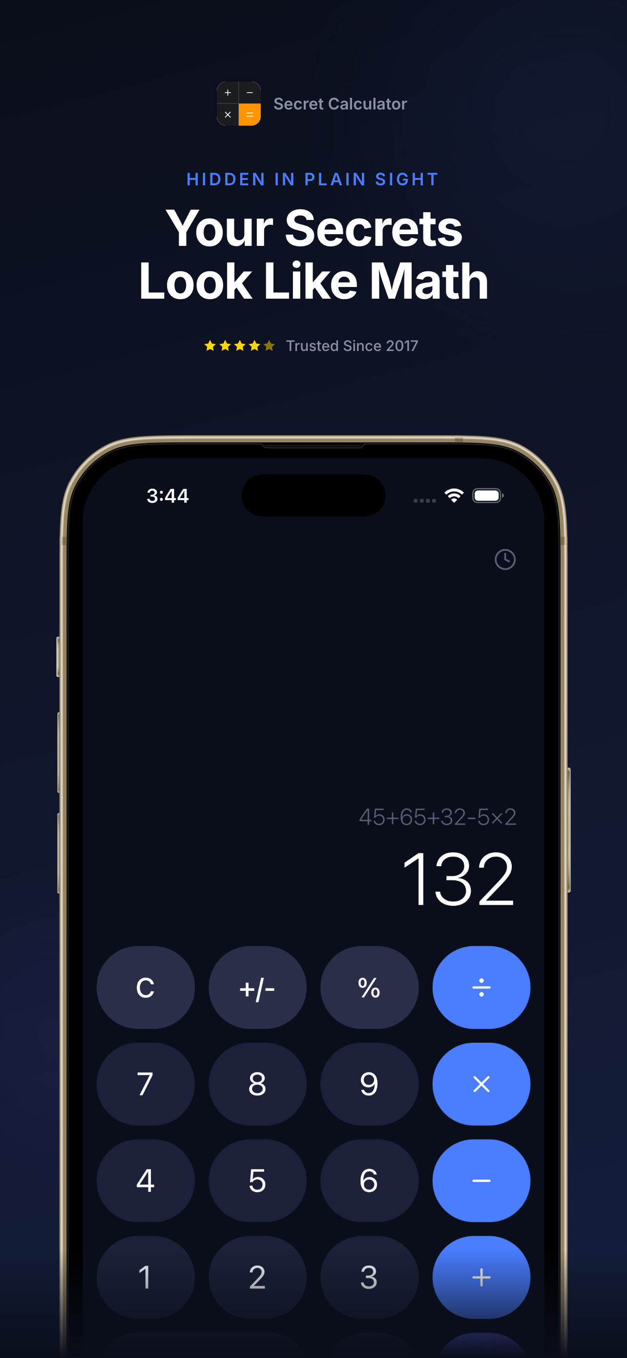 Secret Calc App